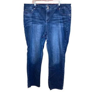 LUCKY BRAND Emma Straight Jeans Size 24W